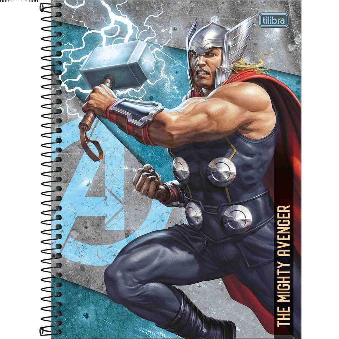 CADERNO C.D. 1X1 AVENGERS